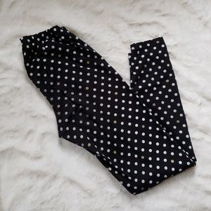 Kate spade polka dot leggings size S/M